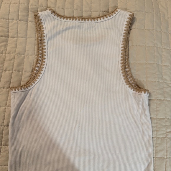 Z Supply Avril Whipstitch Rib Tank - Picture 3 of 6